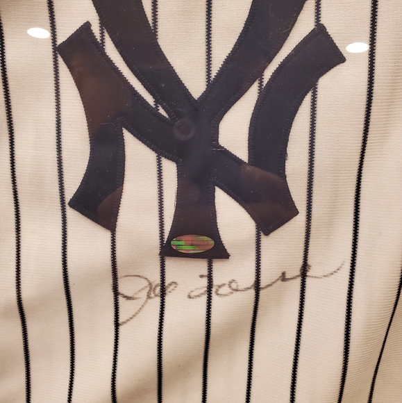 NY Yankees Pinstripe Joe Torre Signed Jersey - Picture 3 of 5